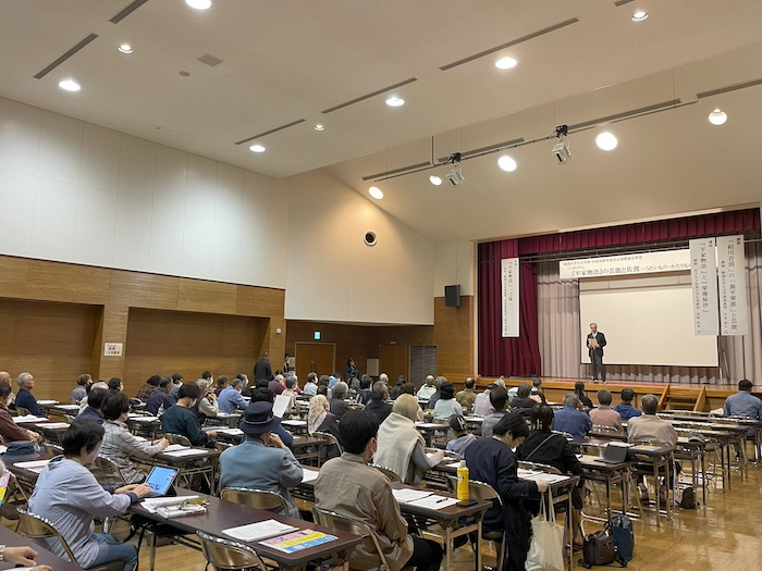 （開会の挨拶（松井学部長））