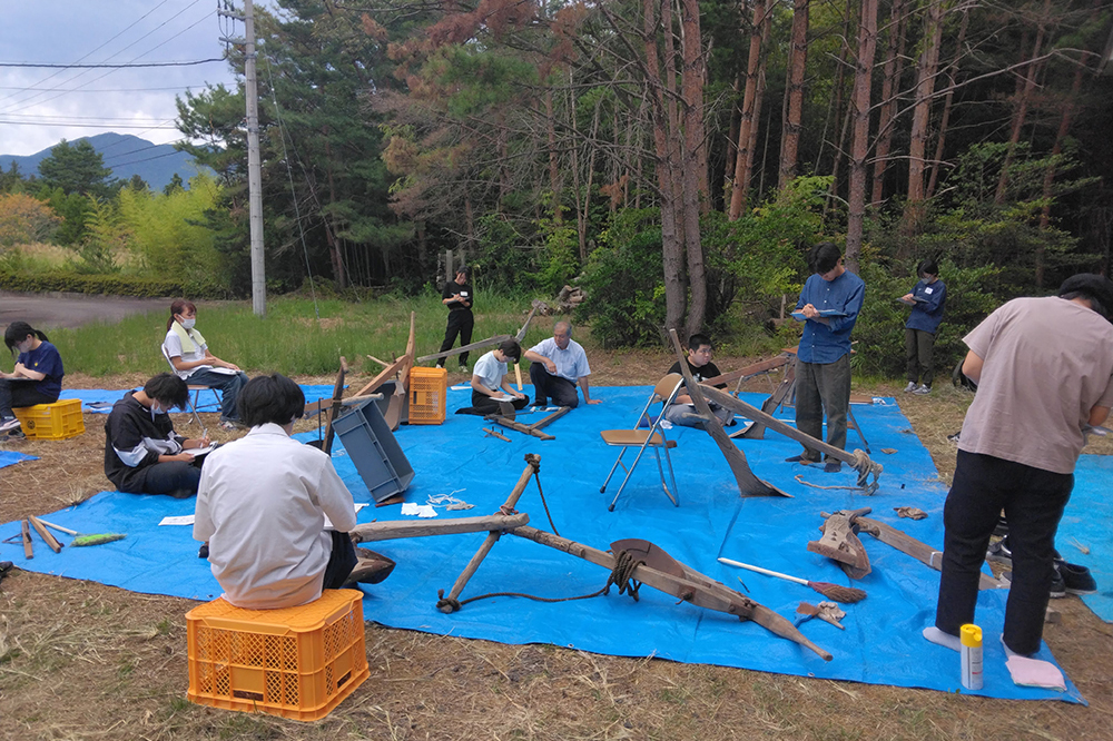 佐渡市の両津郷土博物館で博物館夏期野外実習を実施しました